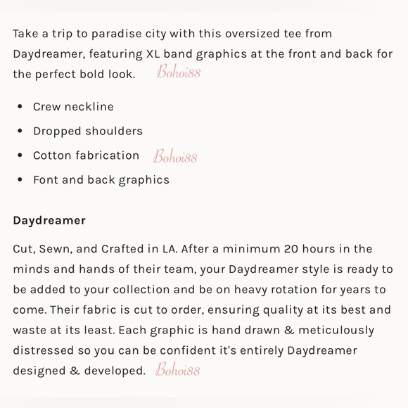 NEW Free People Guns N' Roses Paradise City Tee - Picture 6 of 8